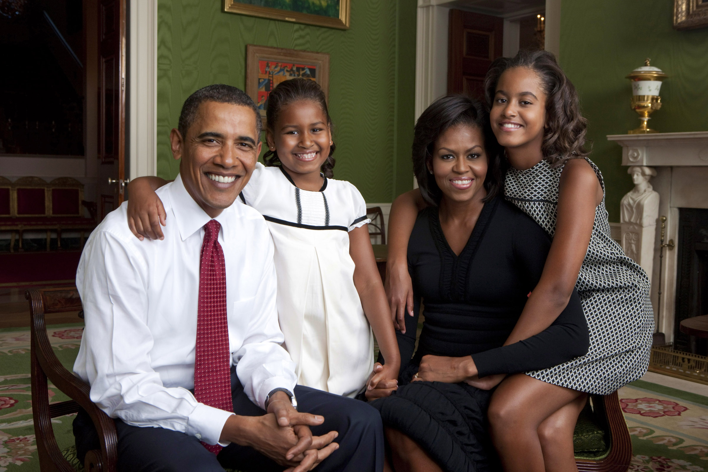 44 Barack Obama Family 