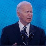 President Biden speaking at an event to end Gun Violence