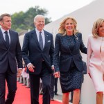 President Emmanuel Macron, President Joe Biden, First Lady Jill Biden, and First Lady Brigitte Macron