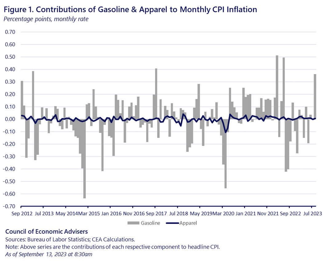 The August 2023 Consumer Price Index CEA The White House