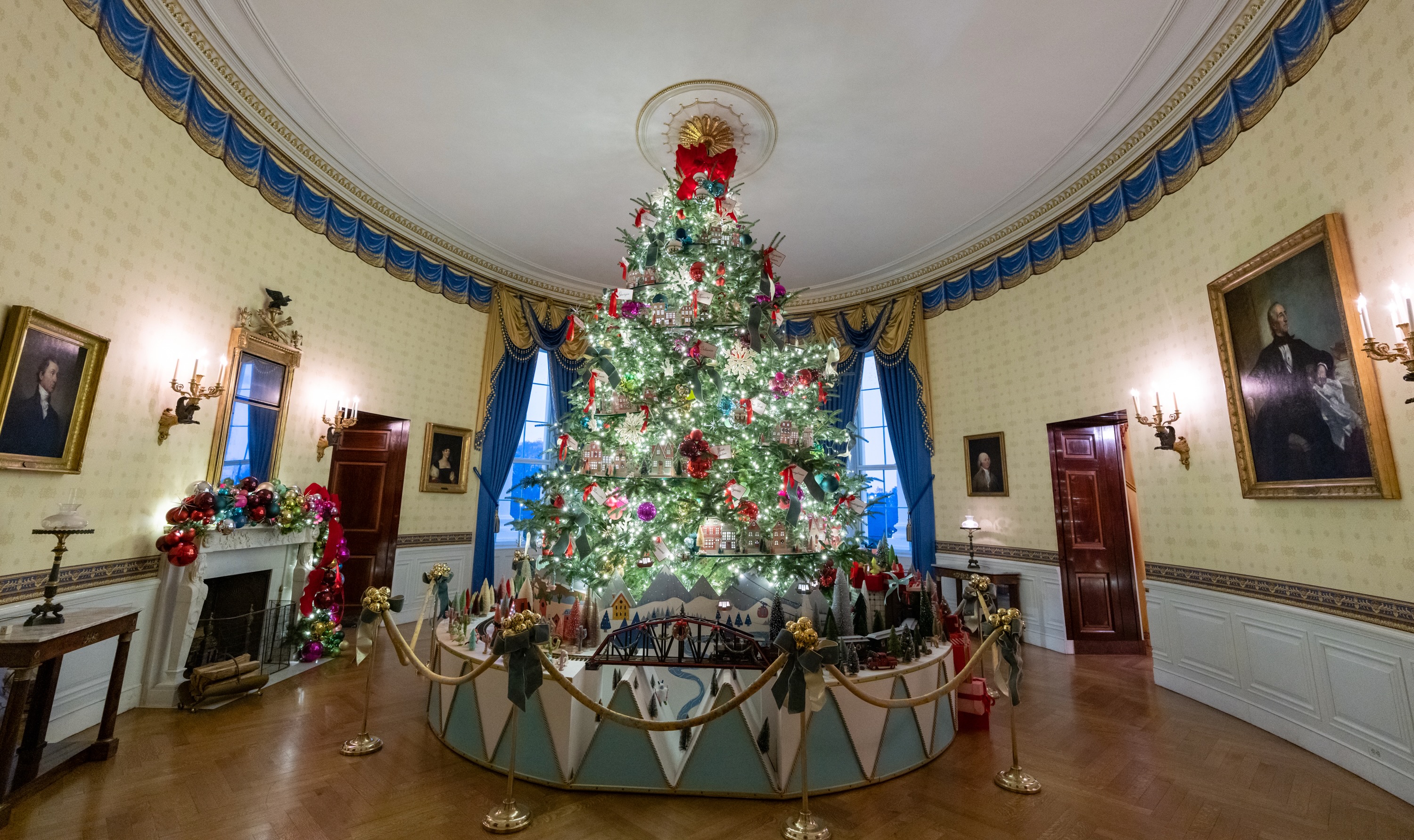 Holiday decorations inspired by Jill Biden's 2023 White House decor